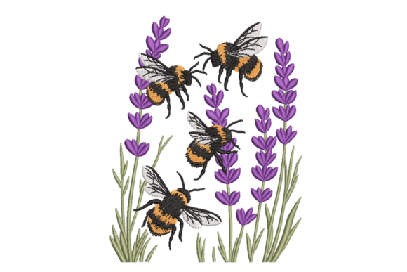 Bees in Lavender – Garden: A Designer Review