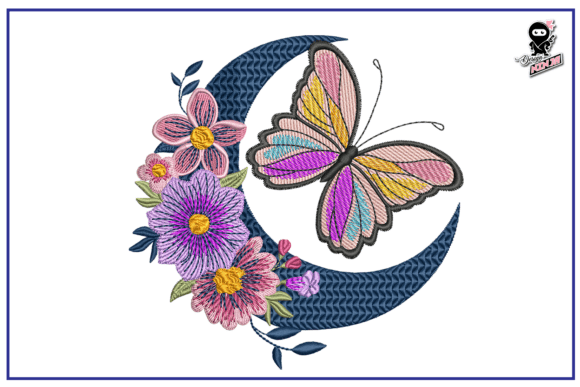 Butterfly Ith Crescent Moon Design Review