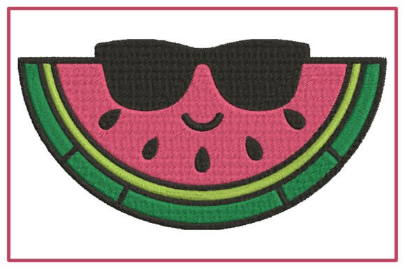 Cool Watermelon Summer Embroidery Review