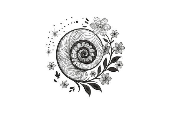Floral Nautilus Shell: A Craft Fair Review