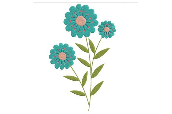 Retro Flower Embroidery Design Review