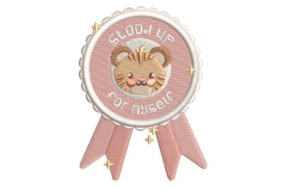 Stood Up for Myself Tiger Award Embroidery Review